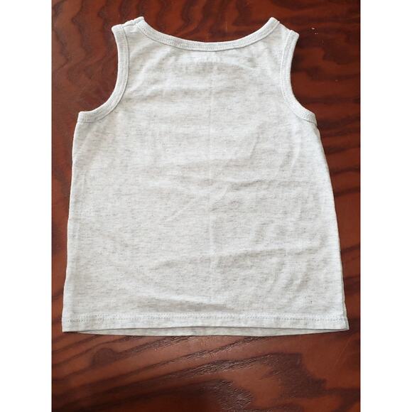 Garanimals Gray Love Rainbow Short Sleeved Tank Top - Size 3T - Picture 2 of 5